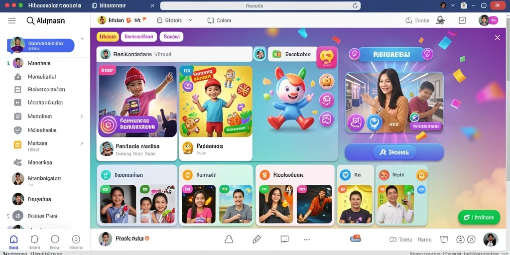Tampilan antarmuka yang menarik dan mudah digunakan.