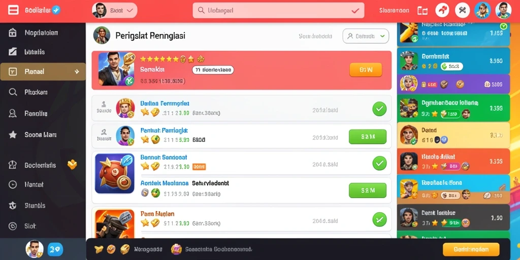 Screenshot menunjukkan tampilan antarmuka utama ORIBET.