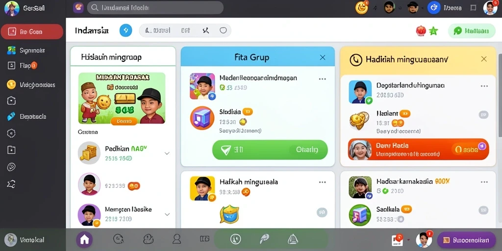Tampilan antarmuka yang menarik dan user-friendly.